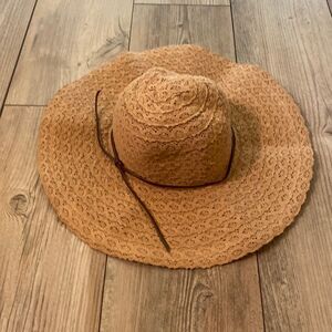 Furtalk Womens Beach Foldable Wide Brimmed Hat Floppy